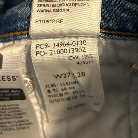 Levi's Wedgie Straight Fit Women's Jeans in Love in the Mist- Size 27 - Picture 12 of 14